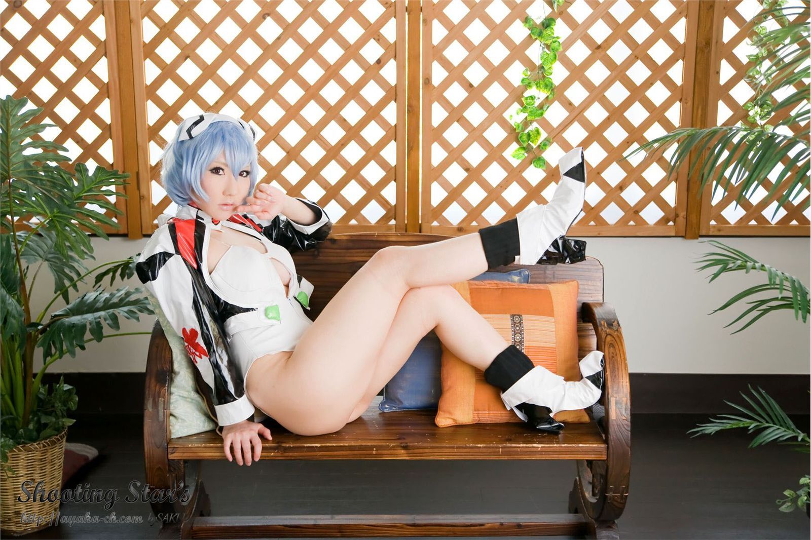 [Cosplay]  Evangelion - Big Tits Rei Ayanami 2